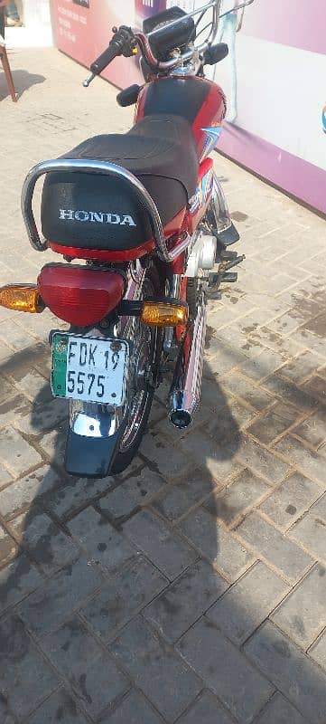 Honda cd 70 2019 total Genion 3