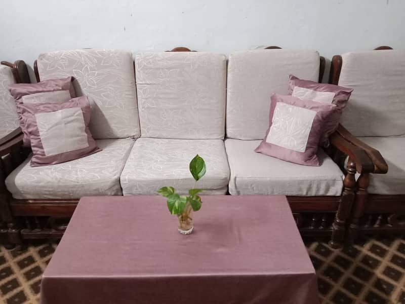 Good quality 5 seater wooden sofa set for sale - Strong & Durable 10