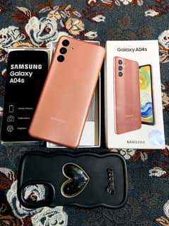 Samsung Galaxy A04S with complete box