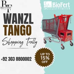 High-Quality Wanzl Tango 220L Shopping Trolley - Made in Germany