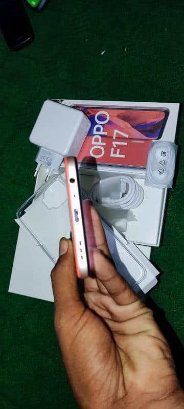 oppo f 17 8GB RAM 128 GB ROM full box 0332/6085/838/ 0