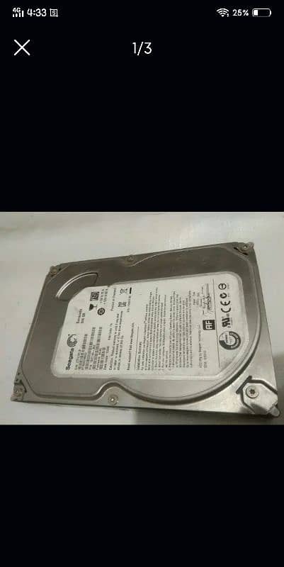 hard disk 500 GB and Wi-Fi catcher 0