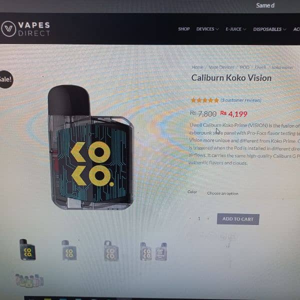 UWELL Caliburn KOKO Vision Pod 6