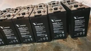 2v 500ah 2v 600ah vision dry cells electronic