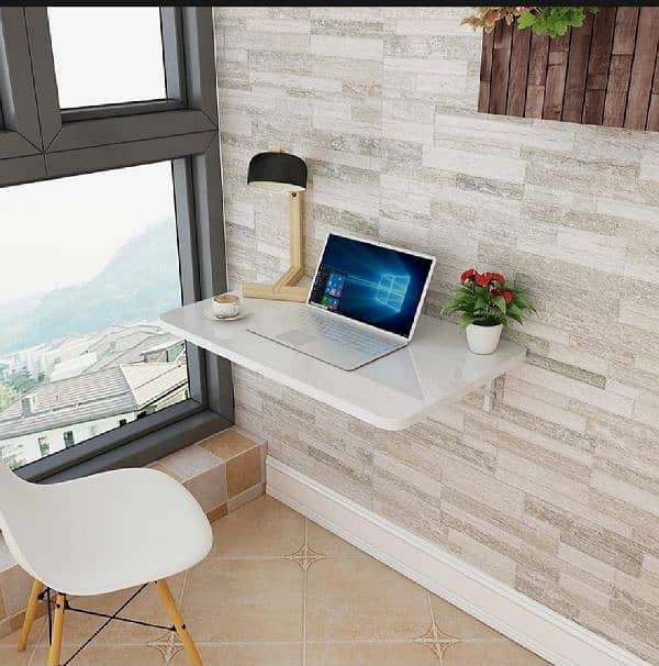 wall mounted foldable  laptop table for laptop and study 2