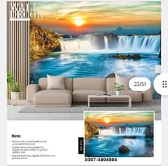 3D Wallpaper / Customised Wallpaper / Room Wallpaper / Office / Canvas