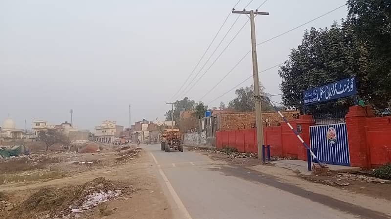 5 Marla commercial Plot On 50ft carpeted road near new defence road Kahna nau Lahore 5