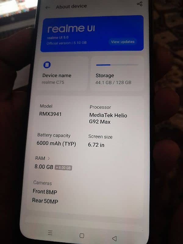 realme c75 8/8 128 5