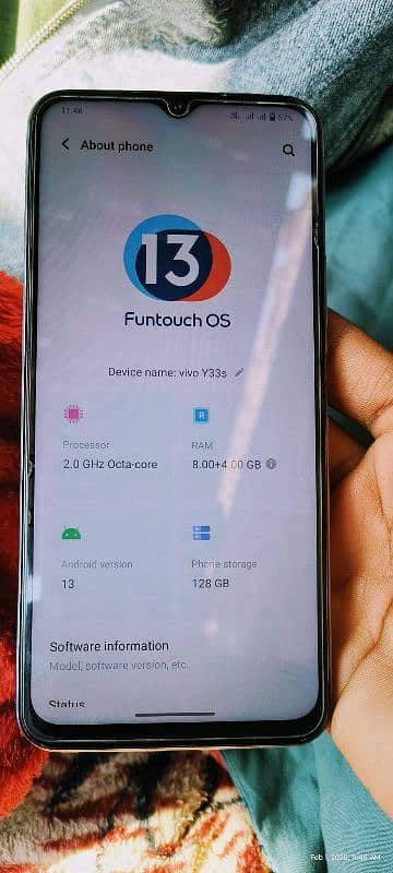 vivo y 33s 8+4.128. . . . . . . . . 1