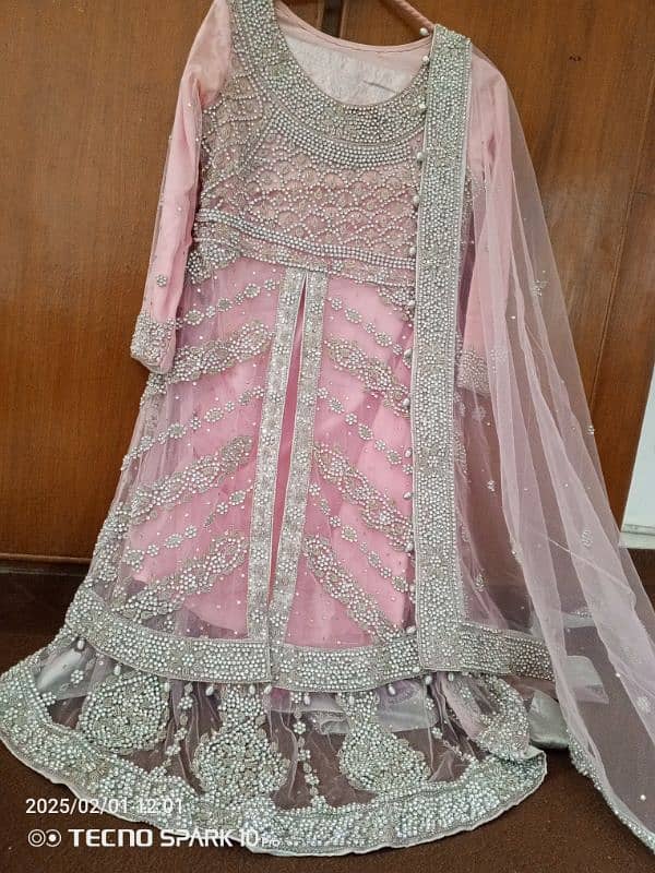 Bridal maxi for Barat,Walima and Nikah ceremony 1