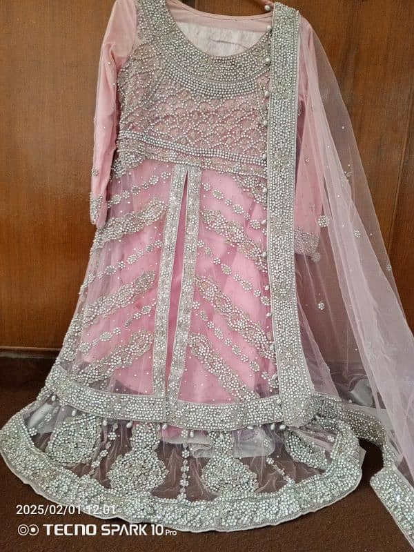 Bridal maxi for Barat,Walima and Nikah ceremony 3