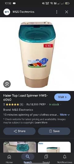 Haier dryer