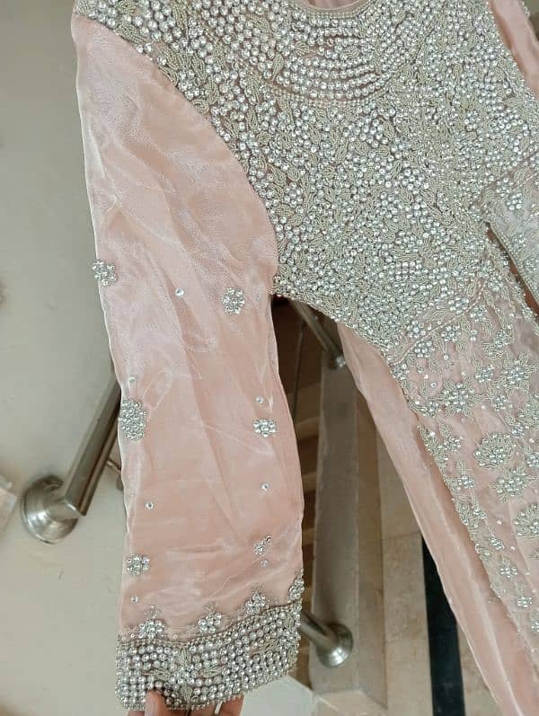 Bridal Suit | walima Dress | With Dupatta & Purse 12