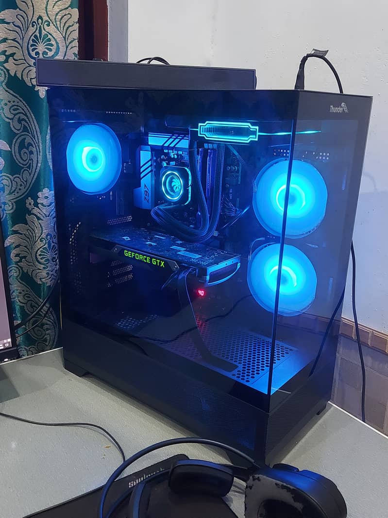 i7-4th gen with  Asrock z97 extreme6 Atx 16GB ram 128gb ssd 500gb hard 0