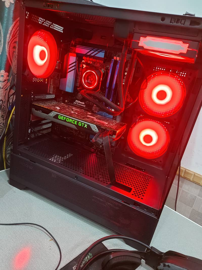 i7-4th gen with  Asrock z97 extreme6 Atx 16GB ram 128gb ssd 500gb hard 9