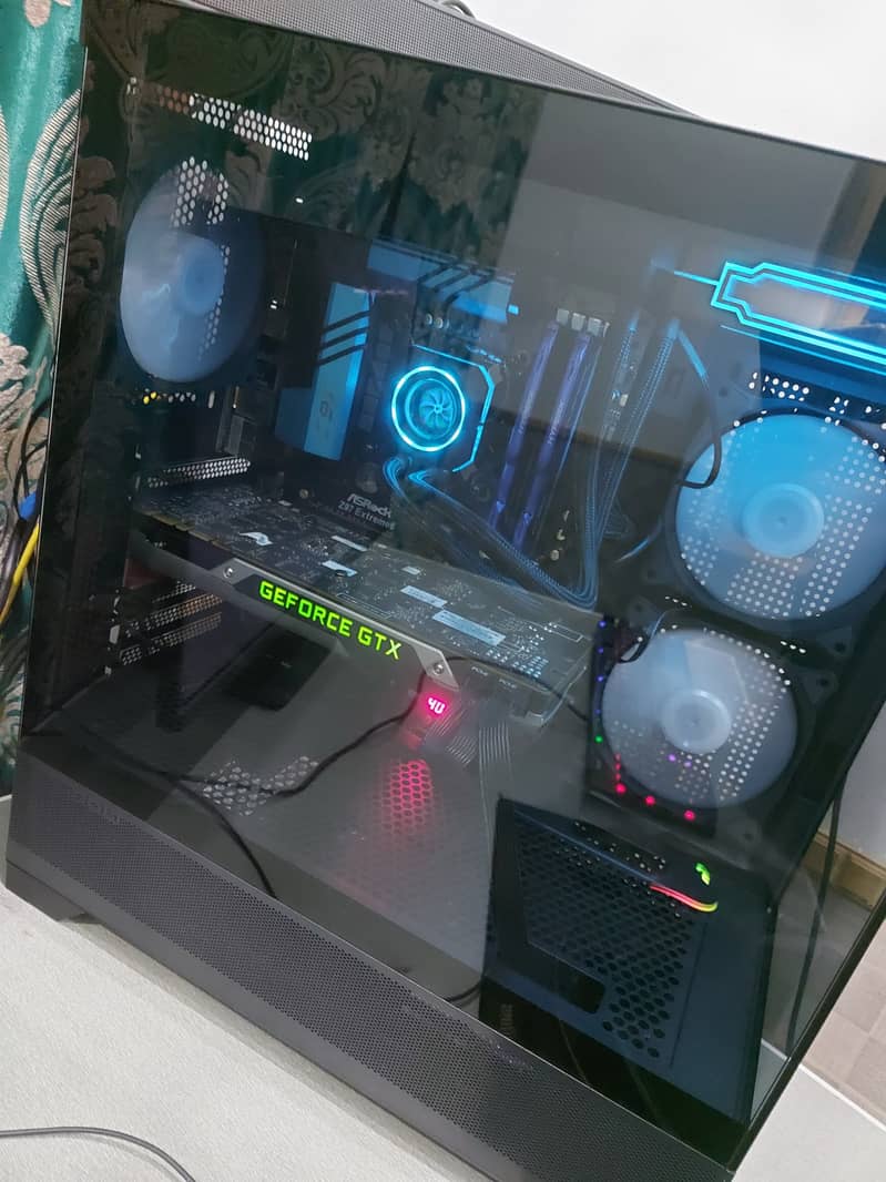 i7-4th gen with  Asrock z97 extreme6 Atx 16GB ram 128gb ssd 500gb hard 12