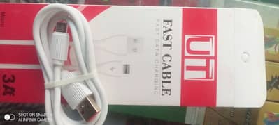 3A UT TYPE C DATA CABLE ALL OPTIONS ARE IN IT VOOC,FAST,RAPID ETC