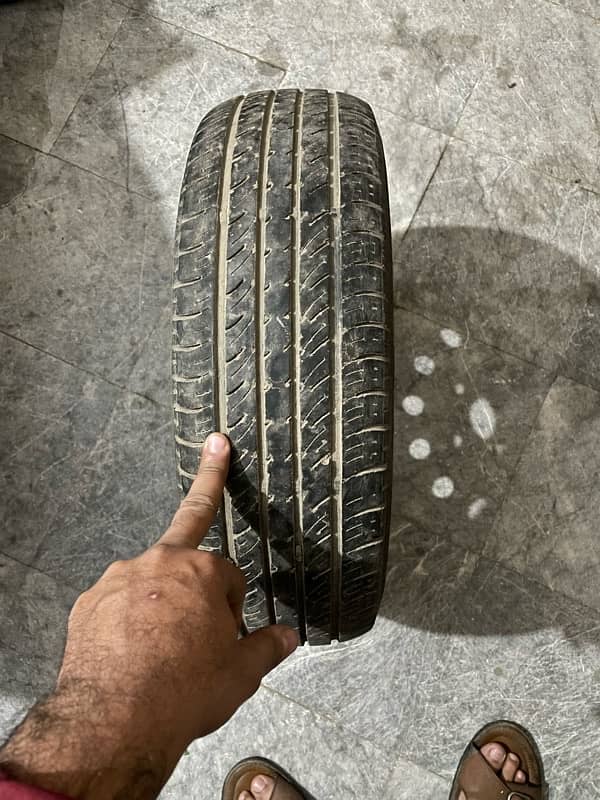 tyre with rim stapni 165/65/r13 4