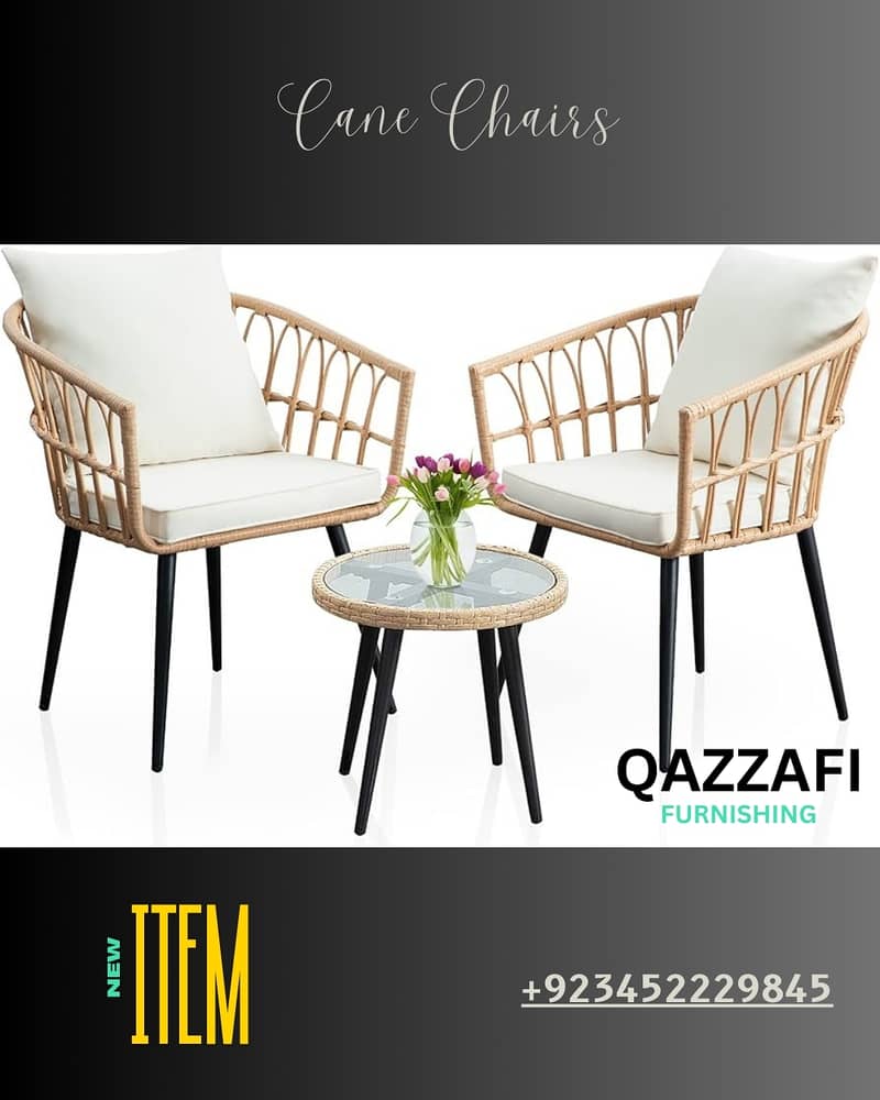 Garden chair | rattan chair | outdoor set | antique chair |Cane chair 0