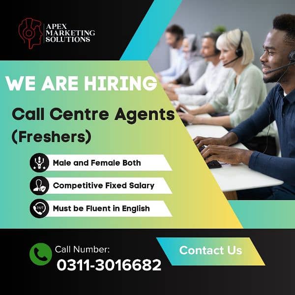 Call Centre | Freshers | Jobs | Male and Female (CSR) 0