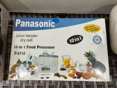 Panasonic Food Factory Set (New)