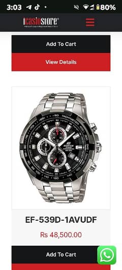 Casio original watch