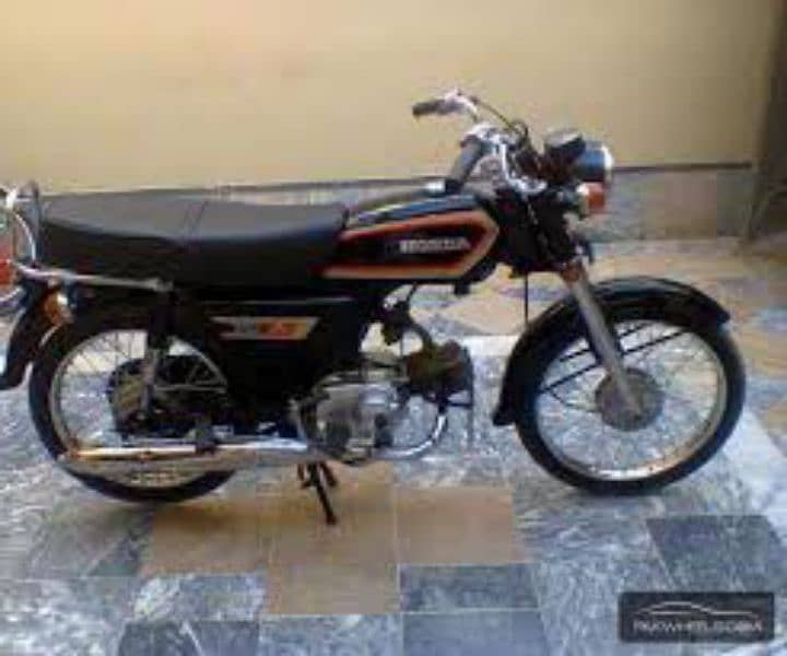 Honda CD 70 Antique Special Edition 6