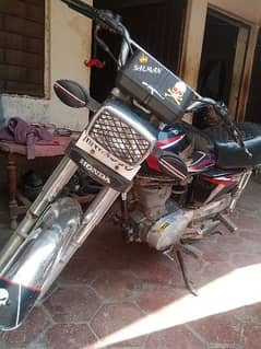 Modified Honda 125 Model 2017 URGENT FOR Sale