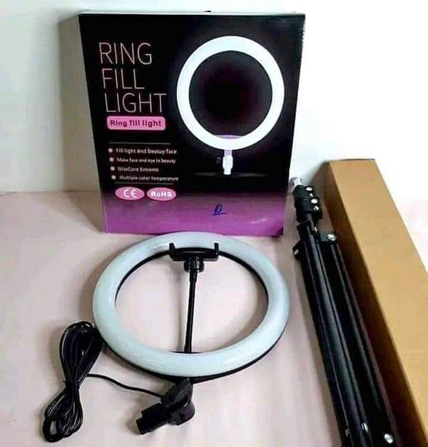 Ringlight plus Large Tripod Stand 1