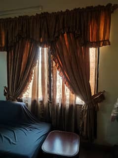 7 ft wide 8 ft height double window curtain