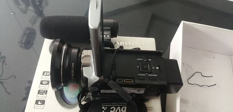 Ansteker digital video camera 4k 1