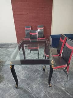 Brand new Dining table with 6  chairs