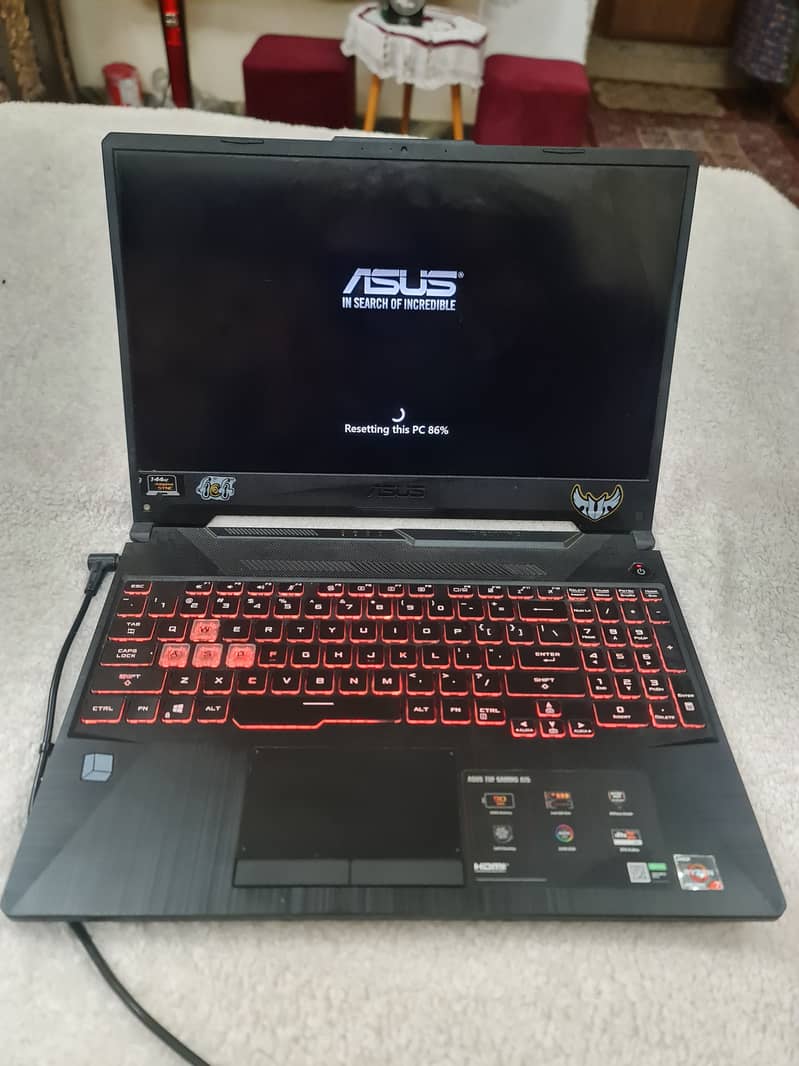 Asus TUF A15 2020 R7 4800H gtx 1660ti 5