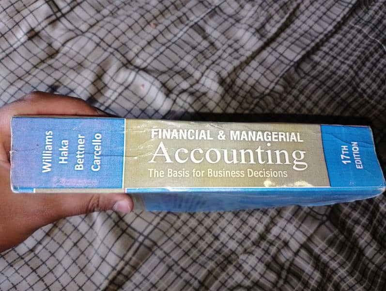 Financial & Managerial Accounting, 17th Edition 1