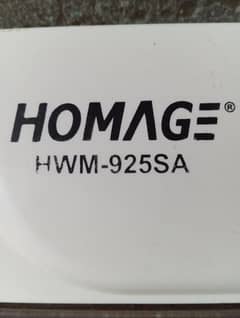 Homage Elite washer+Dryer