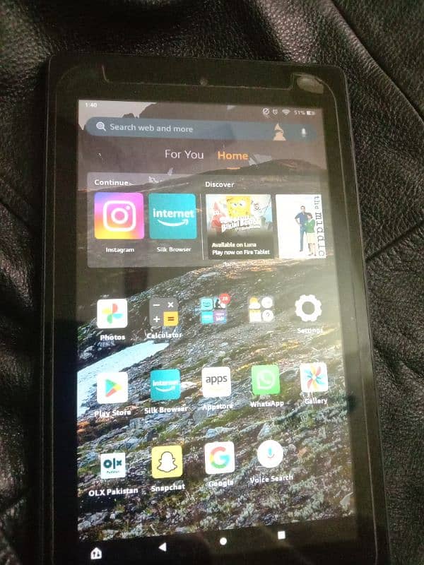 amazon fire tablet for sell 10/10 condition 2