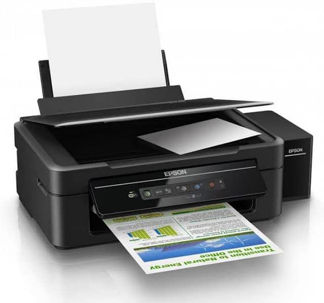 Epson L 355 Wi-Fi printer color black print all-in-one printer 1