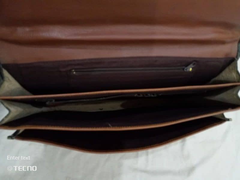 Laptop bag pure leather 2