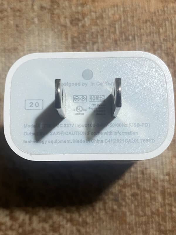 Iphone Charger 20W 1