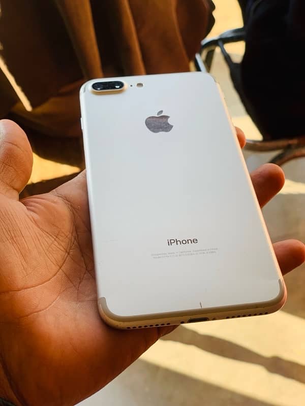 iphone 7+ 128GB PTA APPROVED SAF Condition Read Add 0