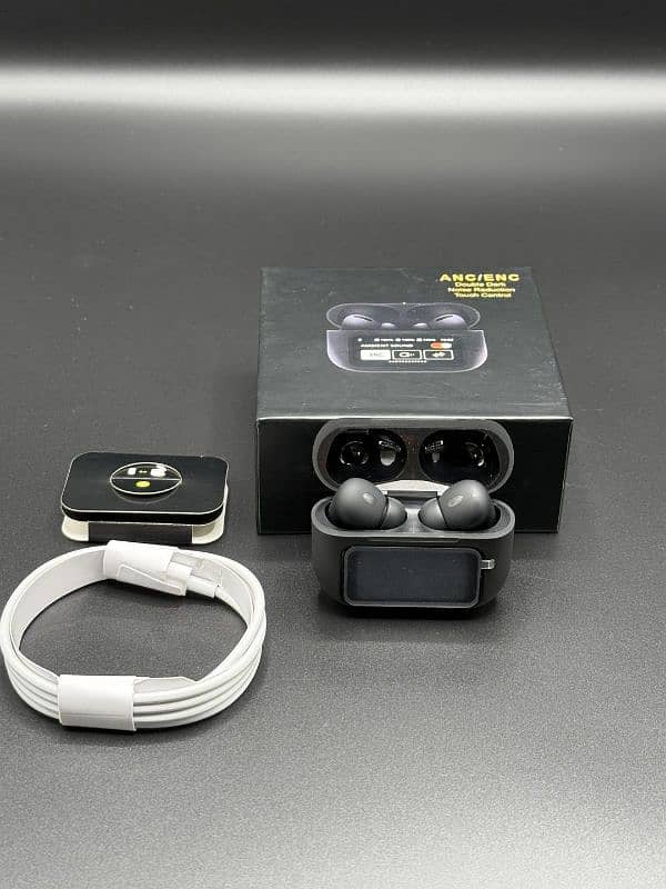 A9 pro air pods ANC/ENC Black 2