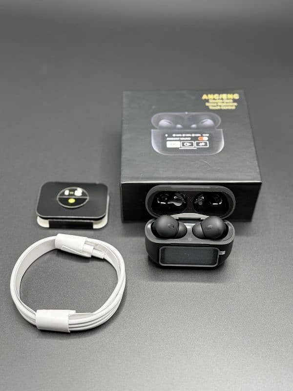 A9 pro air pods ANC/ENC Black 7