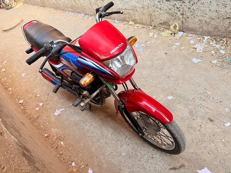 Honda Pridor 100cc Red Color Bike 3