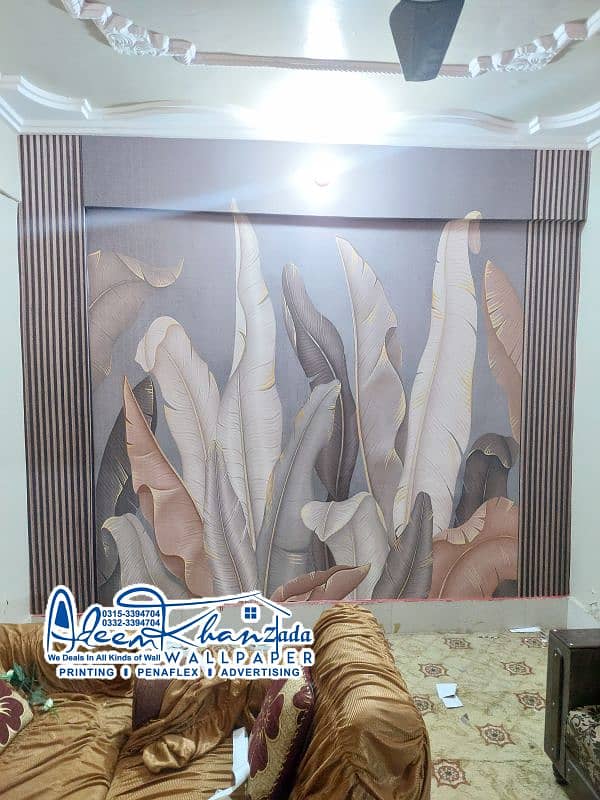 3d flex Pvc Wallpaper Hyderabad 4