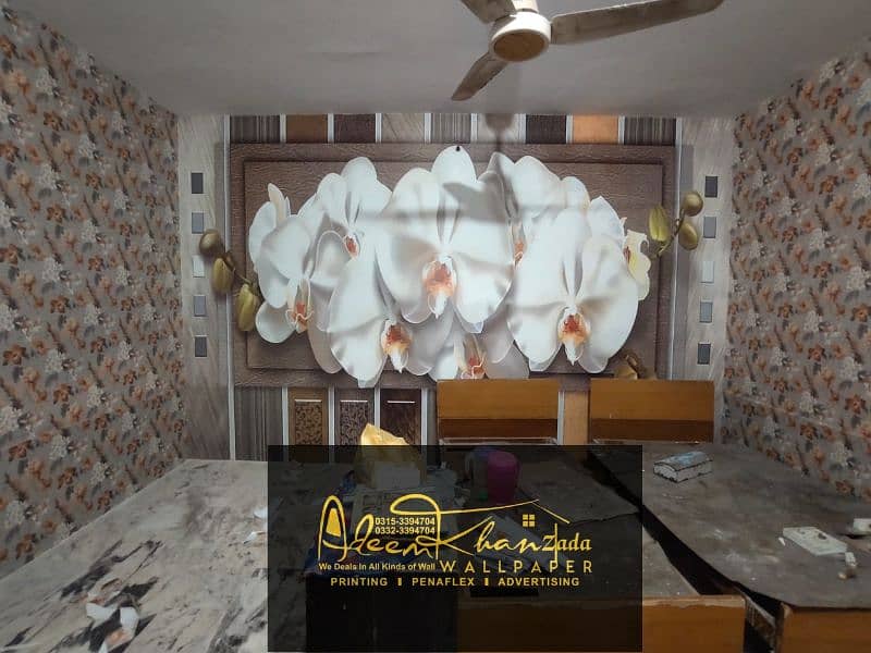 3d flex Pvc Wallpaper Hyderabad 8