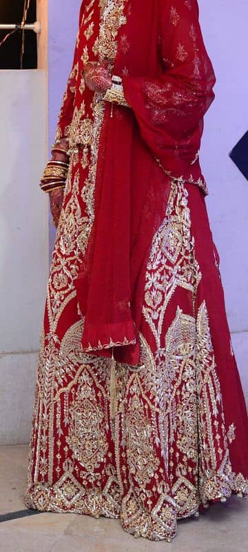 deep red meroon lehnga for sale 3