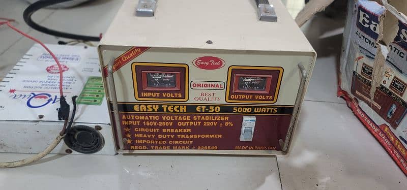 Easy Teach Stabilizer 5000 watt 1