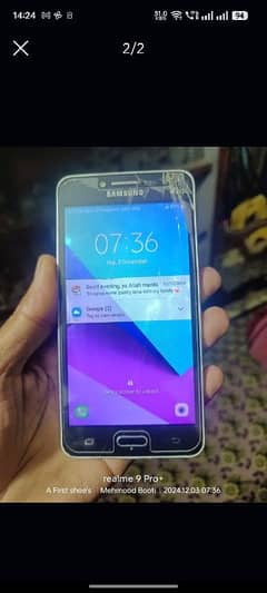 1 GB 8 GB Samsung pta proof grand prime plus touch crack all ok touch