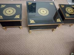 Center Mirror Table Brand New 3 Pc Complete Set 0331-5507990