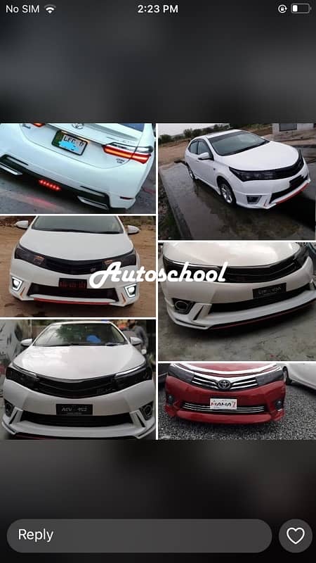 All Cars Body kits (Front,Back,Sides,Spoiler) [Make Your Car Modified] 1